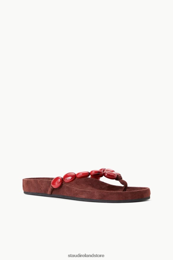 Women Clothing Clove Coral STAUD ANDRE SLIDE H8RLPJ656