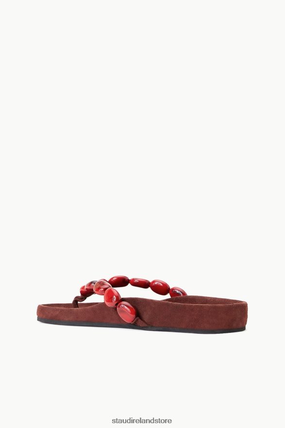 Women Clothing Clove Coral STAUD ANDRE SLIDE H8RLPJ656
