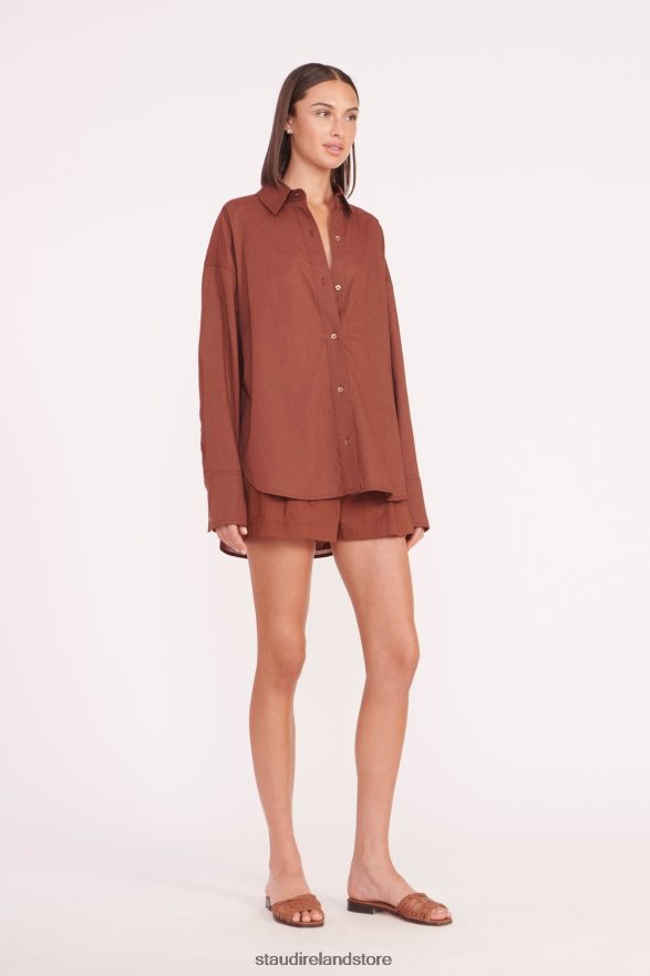 Women Clothing Clove STAUD COLTON SHIRT H8RLPJ333