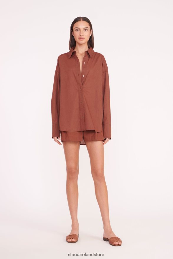 Women Clothing Clove STAUD COLTON SHIRT H8RLPJ333