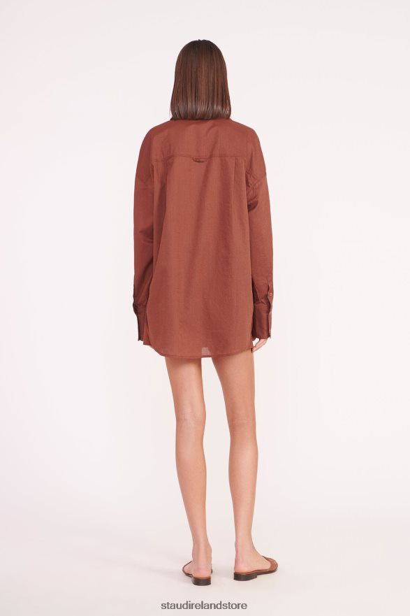 Women Clothing Clove STAUD COLTON SHIRT H8RLPJ333