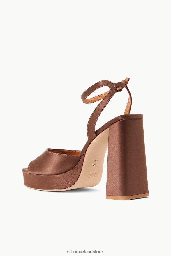 Women Clothing Clove Satin STAUD SOLANGE PLATFORM H8RLPJ746