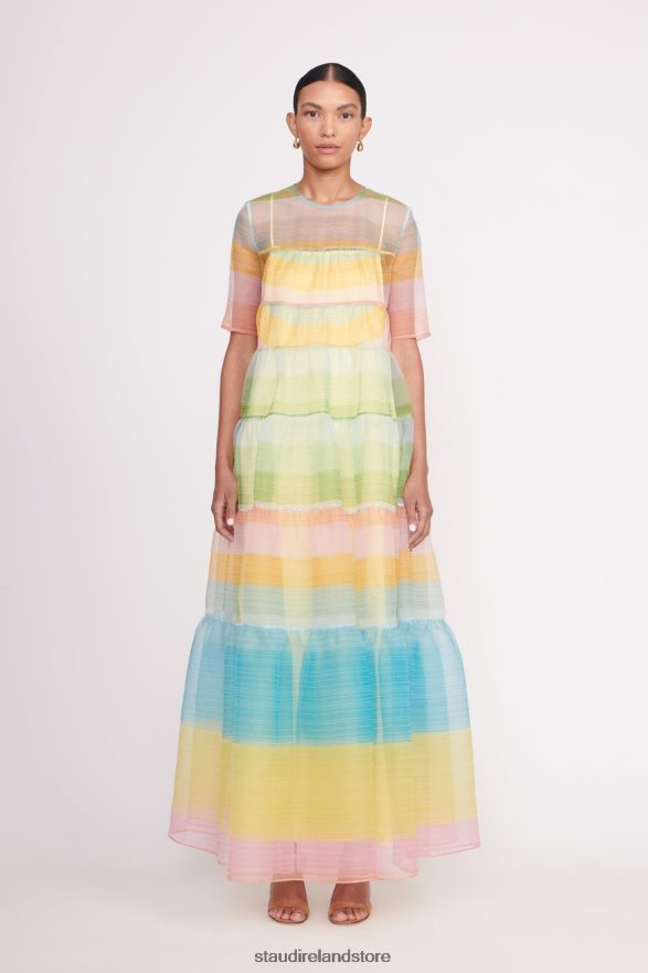 Women Clothing Coastal Ombre STAUD HYACINTH DRESS H8RLPJ100
