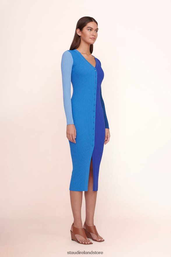 Women Clothing Cobalt Multi STAUD SHOKO SWEATER H8RLPJ116