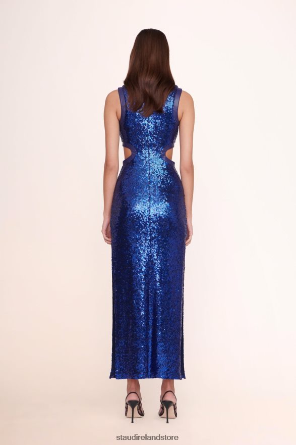 Women Clothing Cobalt Sequins STAUD DOLCE DRESS H8RLPJ192