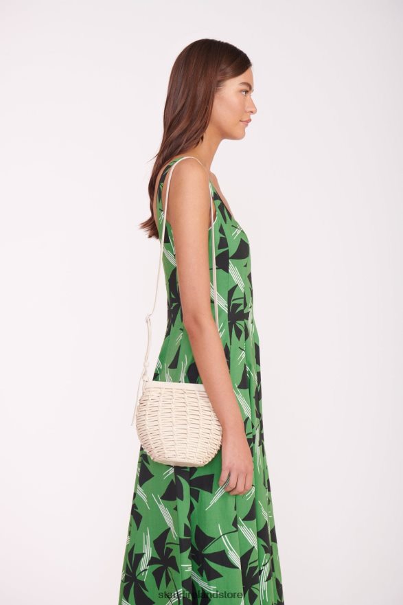 Women Clothing Cream STAUD ANOUK WOVEN CROSSBODY BAG H8RLPJ649