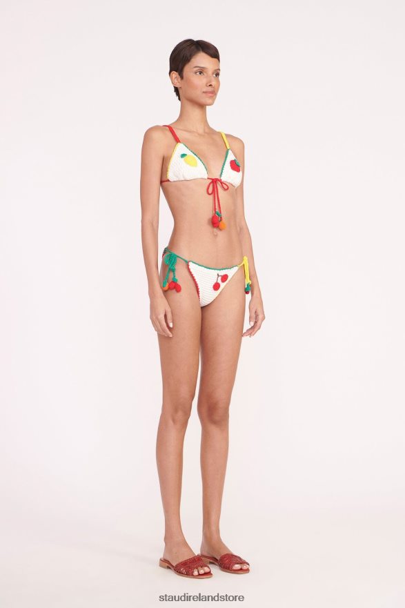 Women Clothing Crochet Fruit STAUD CROCHET BIKINI BOTTOM H8RLPJ588
