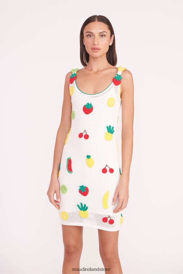 Women Clothing Crochet Fruit STAUD MINI MARACUYA DRESS H8RLPJ587