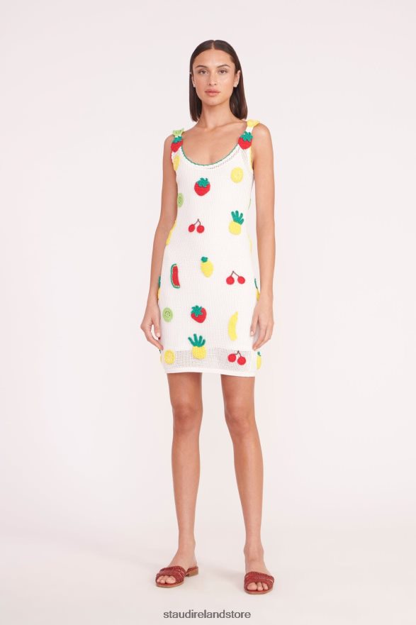 Women Clothing Crochet Fruit STAUD MINI MARACUYA DRESS H8RLPJ587