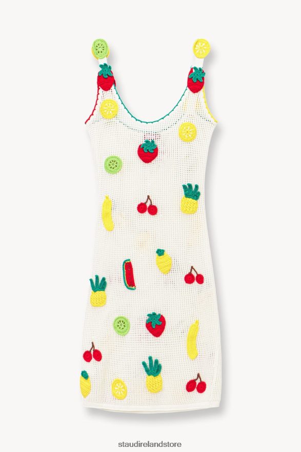 Women Clothing Crochet Fruit STAUD MINI MARACUYA DRESS H8RLPJ587