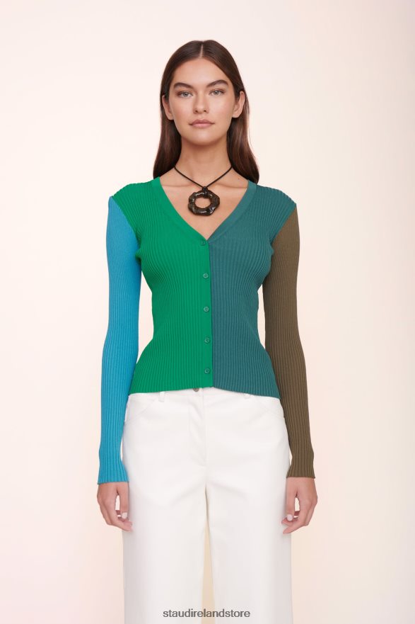 Women Clothing Fern Multi STAUD CARGO SWEATER H8RLPJ401