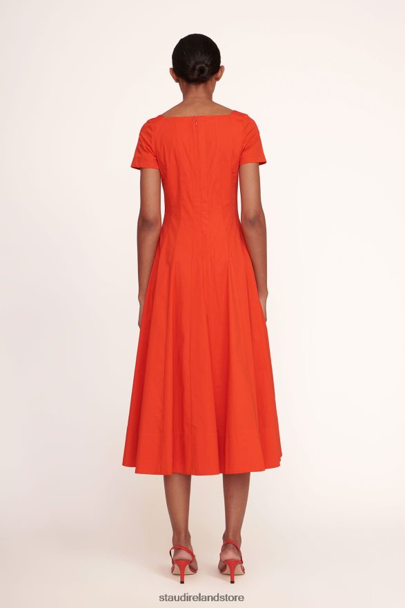 Women Clothing Fire STAUD SHORT SLEEVE WELLS DRESS H8RLPJ97