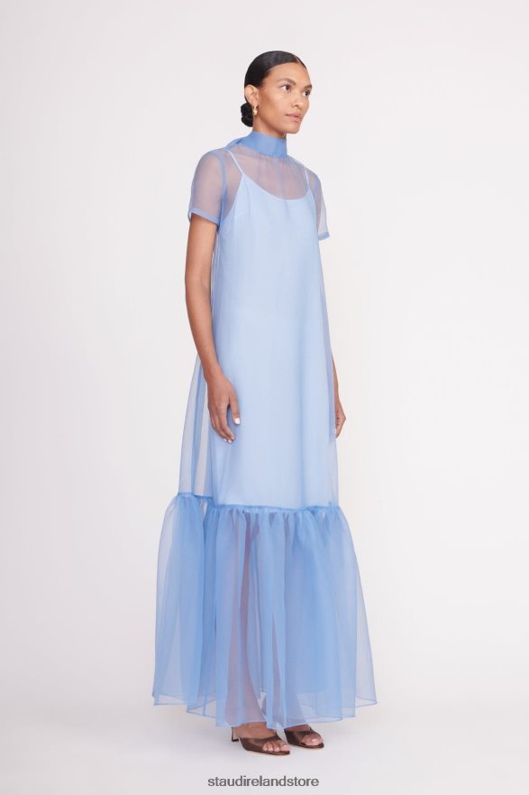 Women Clothing French Blue STAUD CALLUNA DRESS H8RLPJ78