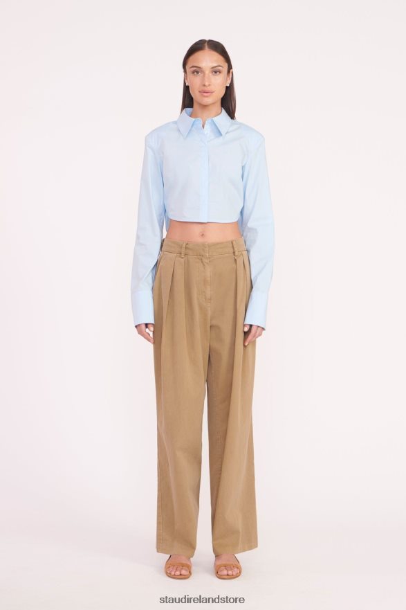 Women Clothing French Blue STAUD SENECA TOP H8RLPJ357