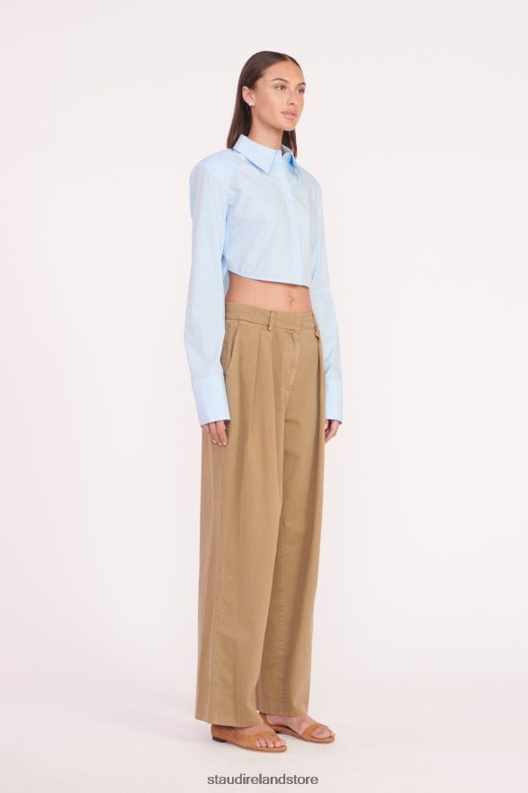 Women Clothing French Blue STAUD SENECA TOP H8RLPJ357