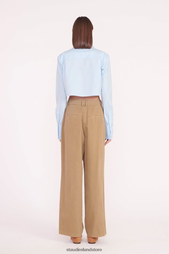 Women Clothing French Blue STAUD SENECA TOP H8RLPJ357