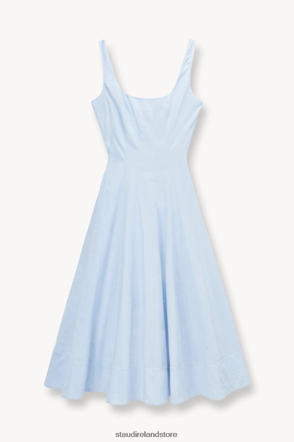 Women Clothing French Blue STAUD WELLS DRESS H8RLPJ51