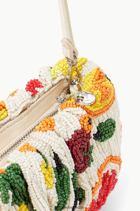 Women Clothing Fruit Salad STAUD BEADED BEAN BAG H8RLPJ681