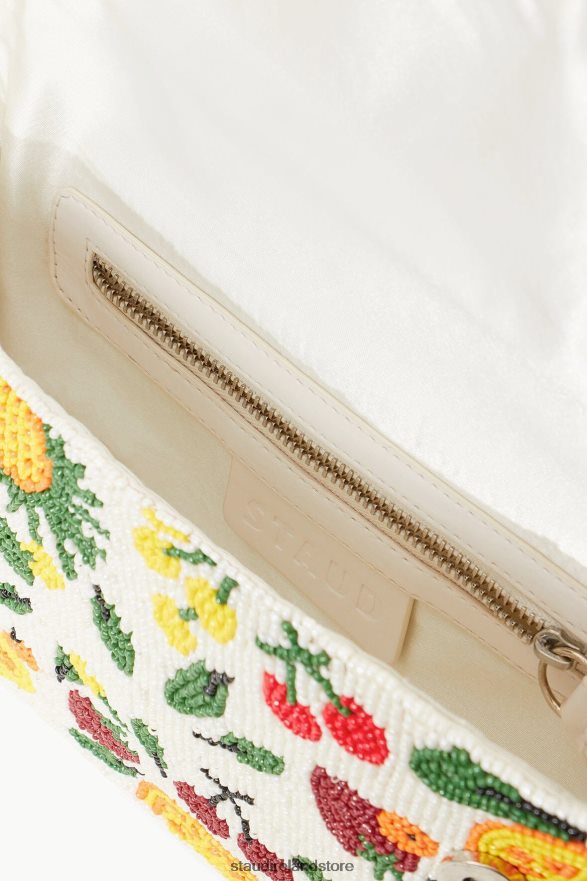 Women Clothing Fruit Salad STAUD TOMMY BEADED BAG H8RLPJ716