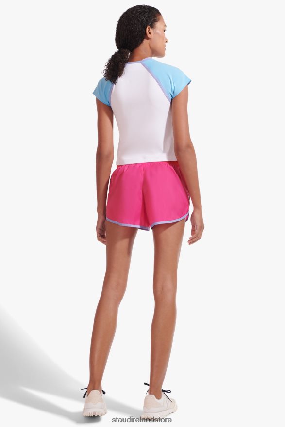 Women Clothing Fuchsia NB X STAUD NYLON RUN SHORT H8RLPJ566