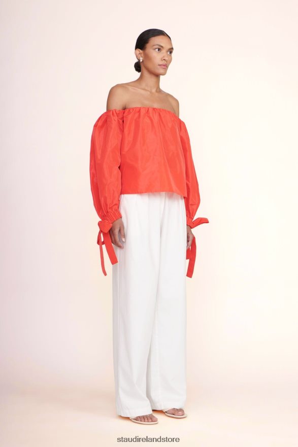 Women Clothing Hibiscus STAUD COLBY TOP H8RLPJ407