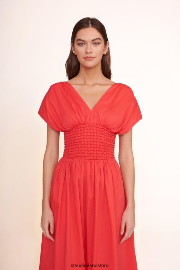 Women Clothing Hibiscus STAUD JACKSON DRESS H8RLPJ180