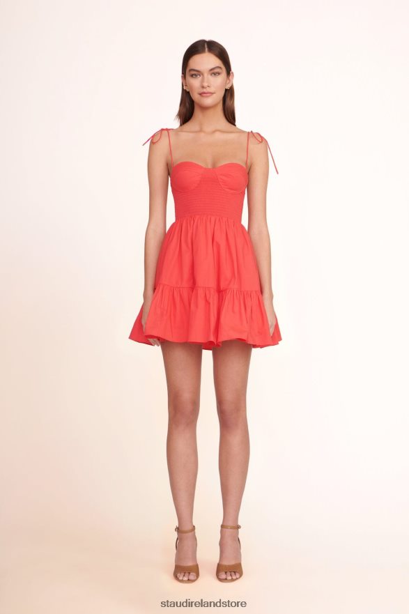 Women Clothing Hibiscus STAUD MINI LANDRY DRESS H8RLPJ66