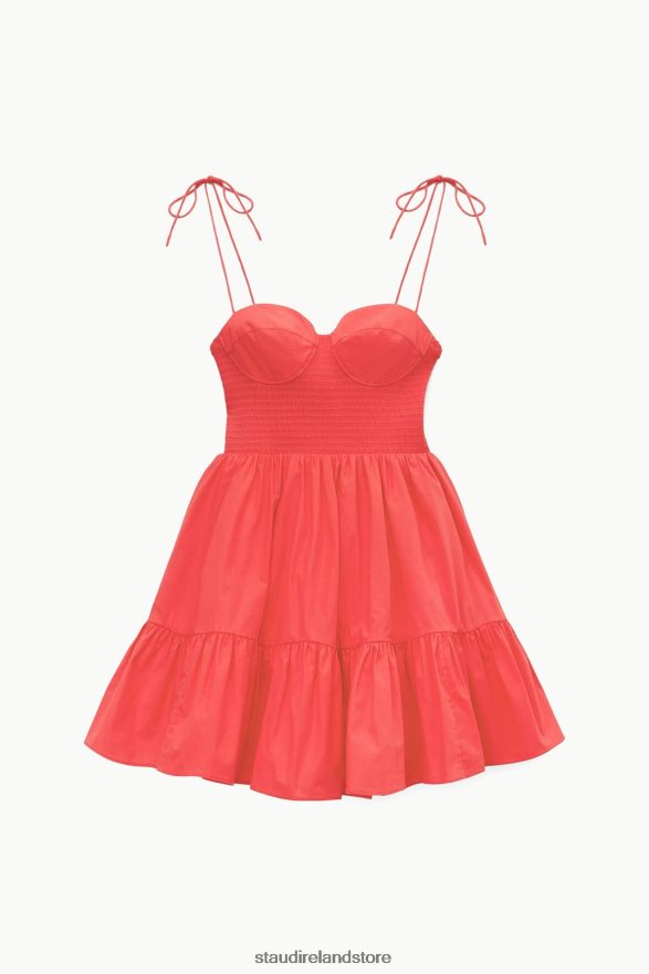 Women Clothing Hibiscus STAUD MINI LANDRY DRESS H8RLPJ66