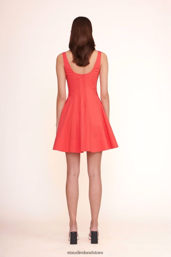 Women Clothing Hibiscus STAUD MINI WELLS DRESS H8RLPJ88