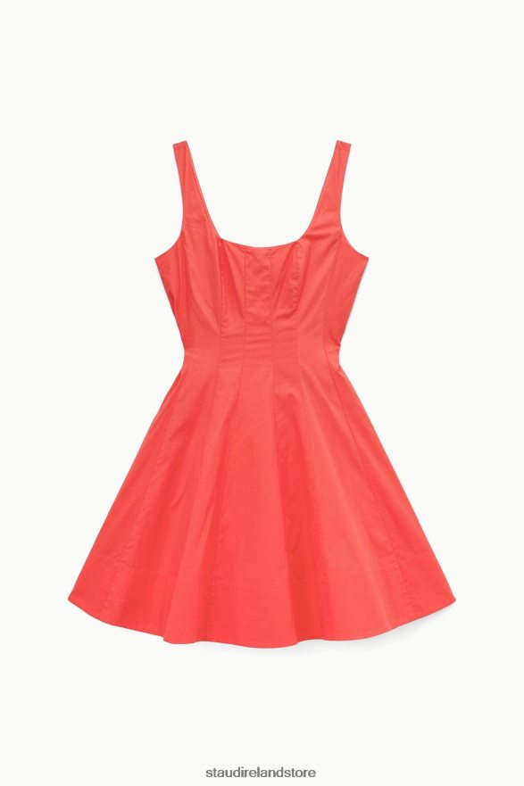 Women Clothing Hibiscus STAUD MINI WELLS DRESS H8RLPJ88