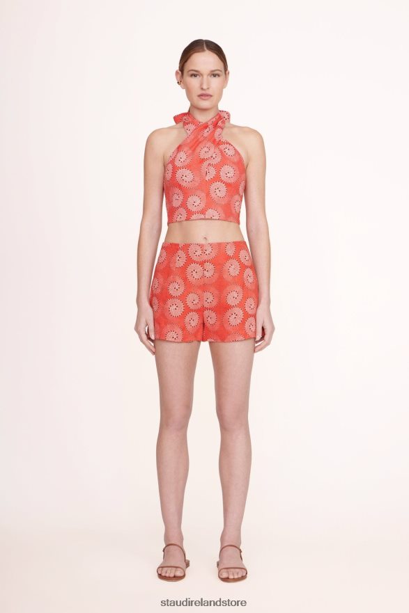 Women Clothing Hibiscus Whirlpool STAUD OSCAR SHORT H8RLPJ530