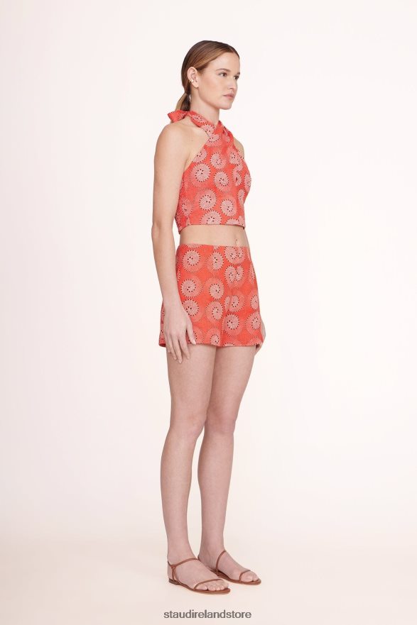 Women Clothing Hibiscus Whirlpool STAUD OSCAR SHORT H8RLPJ530