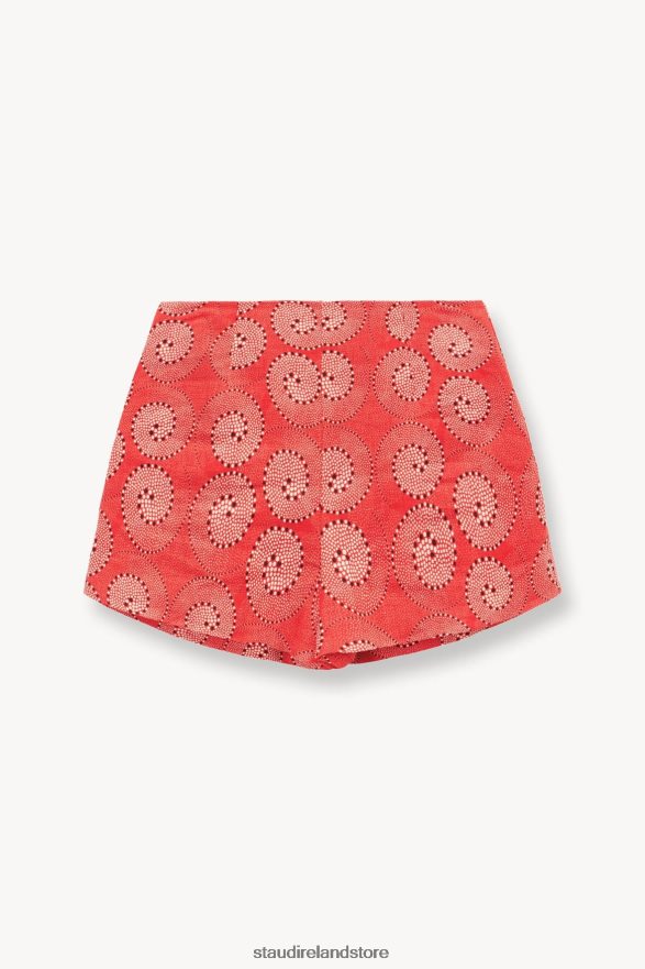 Women Clothing Hibiscus Whirlpool STAUD OSCAR SHORT H8RLPJ530