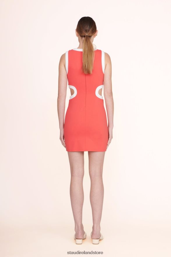 Women Clothing Hibiscus White STAUD MINI DOLCE DRESS H8RLPJ195