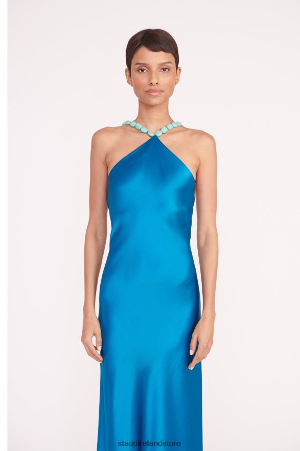 Women Clothing Island Blue STAUD CADENCE DRESS H8RLPJ23