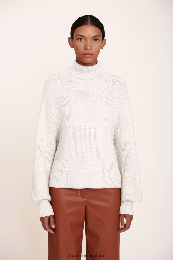 Women Clothing Ivory STAUD BENNY SWEATER H8RLPJ605