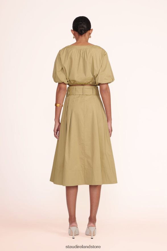 Women Clothing Khaki STAUD ELLINGTON TOP H8RLPJ329
