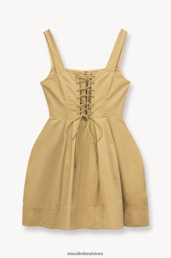 Women Clothing Khaki STAUD MINI SUTTON DRESS H8RLPJ73