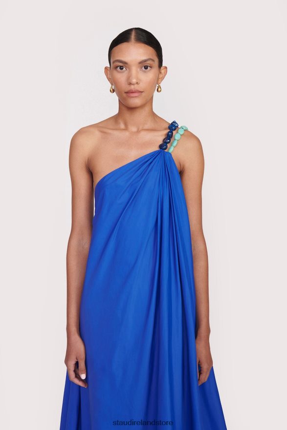 Women Clothing Lapis STAUD MASON DRESS H8RLPJ15