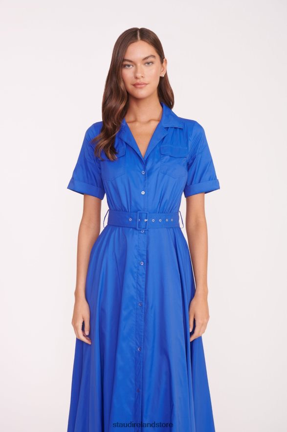 Women Clothing Lapis STAUD MILLIE DRESS H8RLPJ85