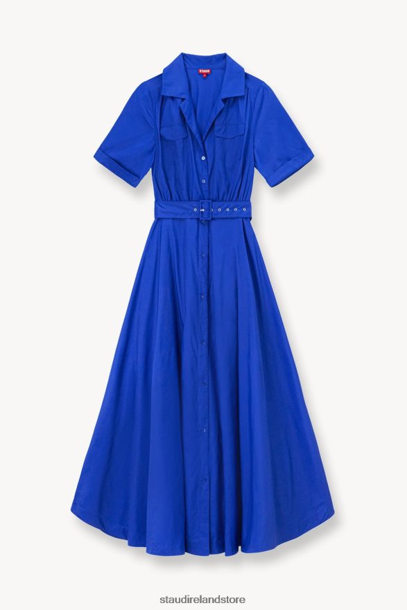 Women Clothing Lapis STAUD MILLIE DRESS H8RLPJ85