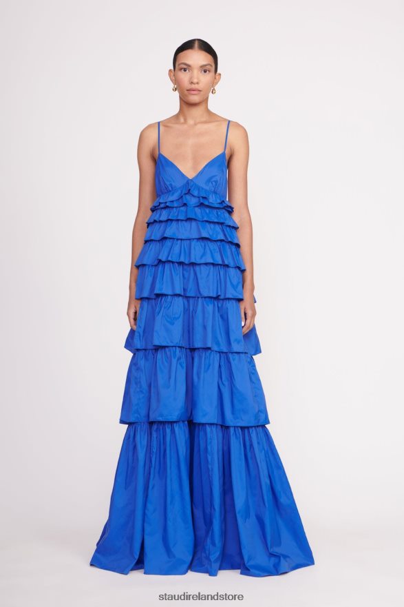 Women Clothing Lapis STAUD RYLIE DRESS H8RLPJ77