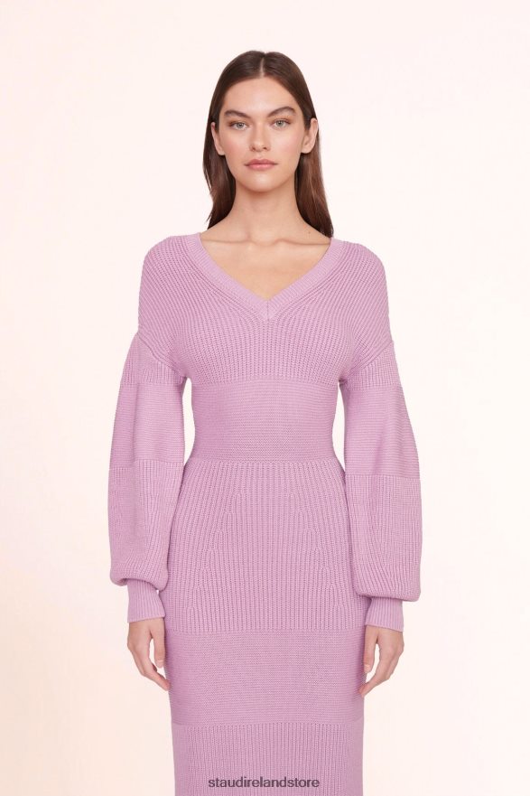 Women Clothing Lilac STAUD CARNATION DRESS H8RLPJ302