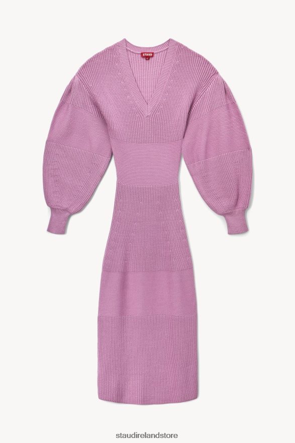 Women Clothing Lilac STAUD CARNATION DRESS H8RLPJ302