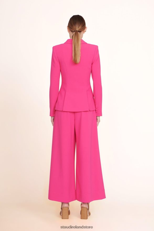 Women Clothing Magenta STAUD CARSON BLAZER H8RLPJ617