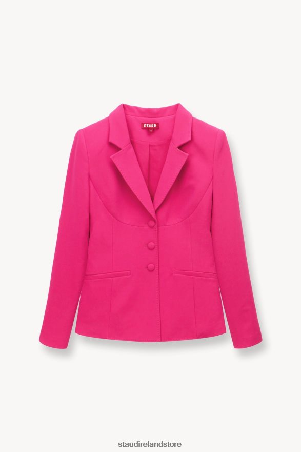 Women Clothing Magenta STAUD CARSON BLAZER H8RLPJ617