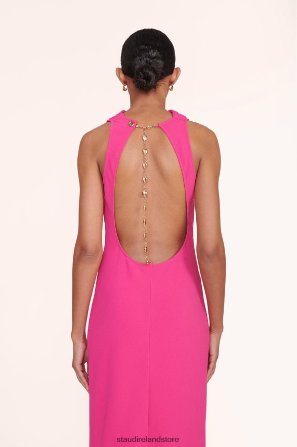 Women Clothing Magenta STAUD SHANNON DRESS H8RLPJ172