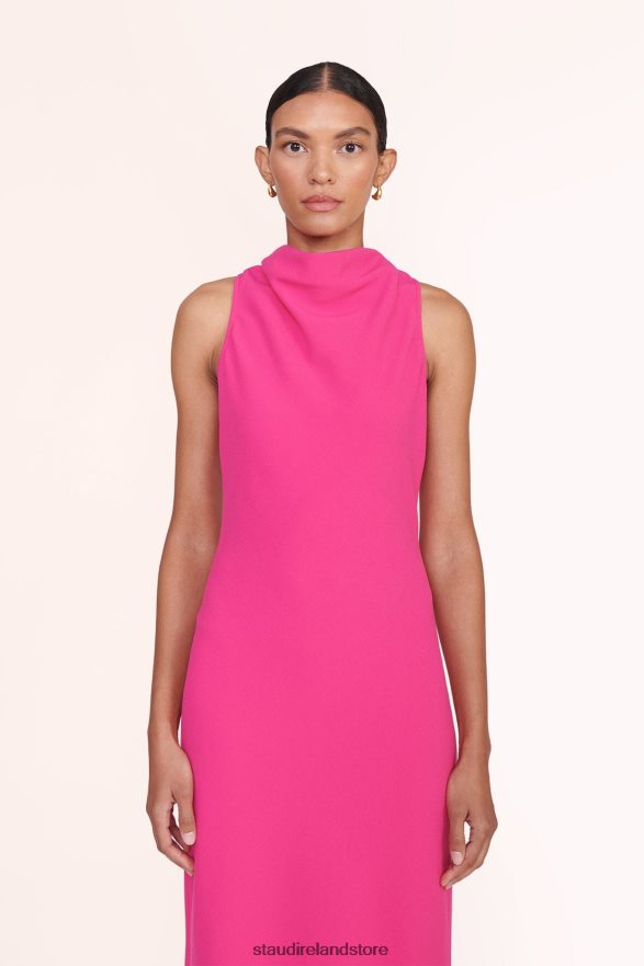 Women Clothing Magenta STAUD SHANNON DRESS H8RLPJ172