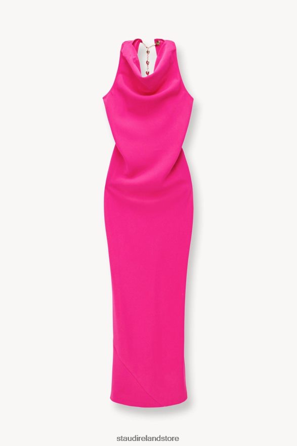 Women Clothing Magenta STAUD SHANNON DRESS H8RLPJ172