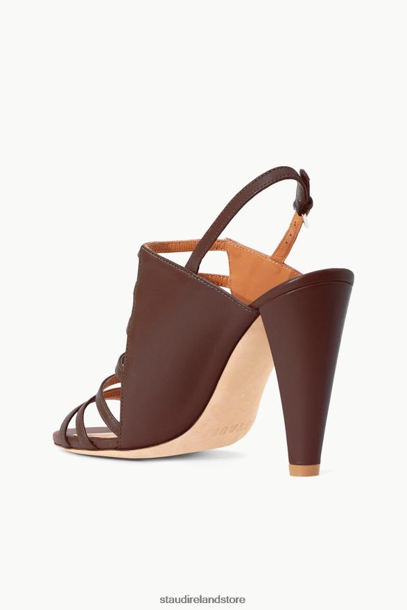 Women Clothing Mahogany STAUD EMMA HEEL H8RLPJ751
